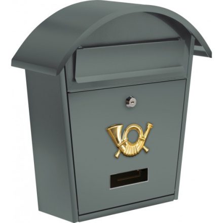 Postaláda   380x320x105  szürke