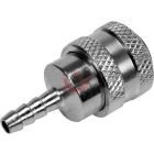 Gyorscsatlakozó tömlővéges 6mm 1/4"