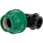 Gyorscsatlakozó belső menetes 90°-os PP GW 32mm 3/4"