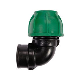 Gyorscsatlakozó belső menetes 90°-os PP GW 25mm 1"