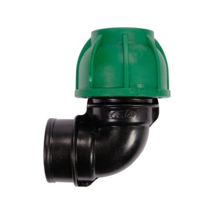 Gyorscsatlakozó belső menetes 90°-os PP GW 25mm 1"