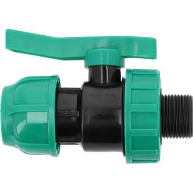 Golyóscsap külső menetes 32mm x 1" PP