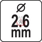 Damil 2,6mm 10m (kör)