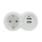 Technik Professional WG Elosztó Fali 1 utas + 2 USB-A 16A