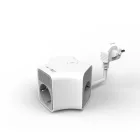 Technik Professional WG Elosztó Kocka 3 utas 1,4m kábel + USB-A + USB-C 16A