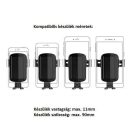 Szellőzőrácsra szerelhető autós telefontartó 4-6