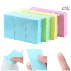 630 db eldobható körömtörlő körömlakk eltávolító szöszmentes puha párnák akril gél körömhöz