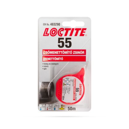 Loctite 55 csőmenettömítő zsinór 50m