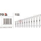 Csillag-villáskulcs készlet 8-24mm, 12 részes