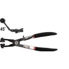 Vízcsőbilincs fogó 215 mm 45°