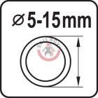 Tömlőbilincs fogó 5-30mm