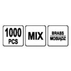 Kábeltüske készlet 1000 részes