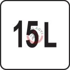 Fáradtolaj felfogó edény 15 liter 42 cm