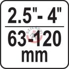 Olajszürő leszedő  karos 63-120mm