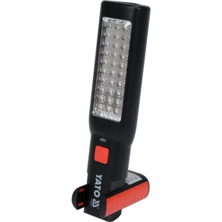 Szerelőlámpa 30+7 LED 3.7V 1800mAh Li-Ion, USB