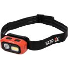 Fejlámpa LED 3.7V 1400mAh, USB