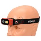 Fejlámpa LED 3.7V 1400mAh, USB