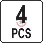 4 részes mini hegesztési munkadarabtartó készlet 4,5 kg