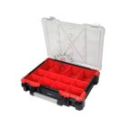 Műanyag szortiment 490x420x115 mm 12 rekesz