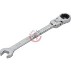 Racsnis csillag-villáskulcs csuklós 10mm