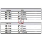 Seegergyűrű fogó belső egyenes 225mm