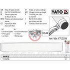 Tartalék szíj szíjas csőfogóhoz (YT-22255)