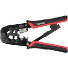 Krimpelő fogó UTP hálózati (RJ45) és telefon (RJ11) csatlakozókhoz