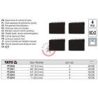 Tartalék kések,racsnis csőmenetvágóhoz 3/4" 4db-os