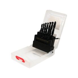 Csigafúró készlet 19 részes HSS 1-10mm