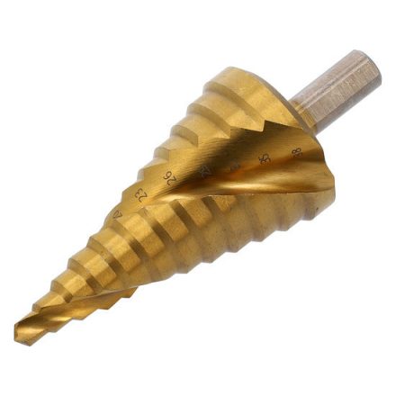 Lépcsős fúró 6-38mm HSS