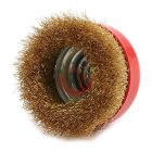 Fazékkefe réz 100mm M14