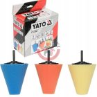 Csapos polírozó készlet 80mm alufelnihez, 3 részes