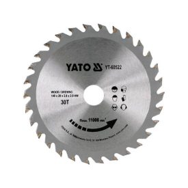 Körfűrésztárcsa (fa) 140x20x2,8mm T30