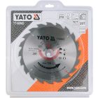 Körfűrésztárcsa (fa) 210x30x3,2mm T20