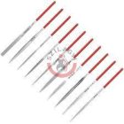 Gyémánt tűreszelő készlet 3x140x50mm 10 részes