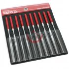 Gyémánt tűreszelő készlet 3x140x50mm 10 részes