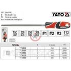 Lakatos reszelő négyszög 250mm #2