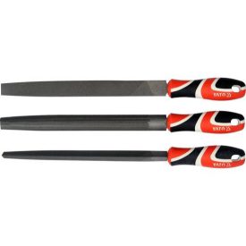   Lakatos reszelő készlet 3 részes 250mm #2 (félkör, háromszög, lapos)