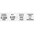 Tolómérő  300mm