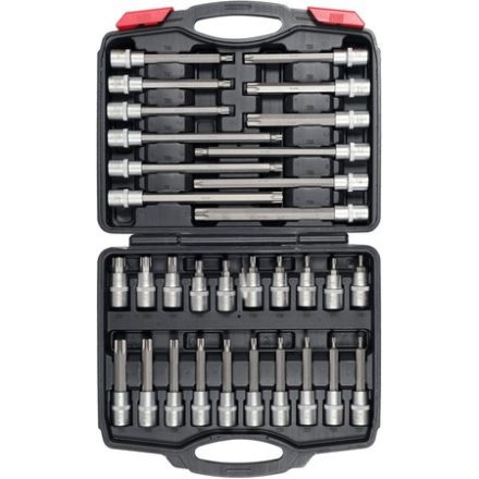 Rátűzőkulcs készlet 32 részes 1/2"