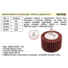 Csapos lamellás csiszoló 80x50x6mm  P200