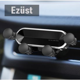   Autós telefontartó szellőzőrácsra- Gravitációs (nyújtott kialakítás)