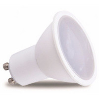 LED GU10 5W 430lm 2700K meleg fehér fényforrás 120fokos Ra80 230V (18x2835 SMDled) DEL1673 deLux